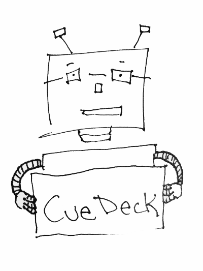 CueDeck the robot